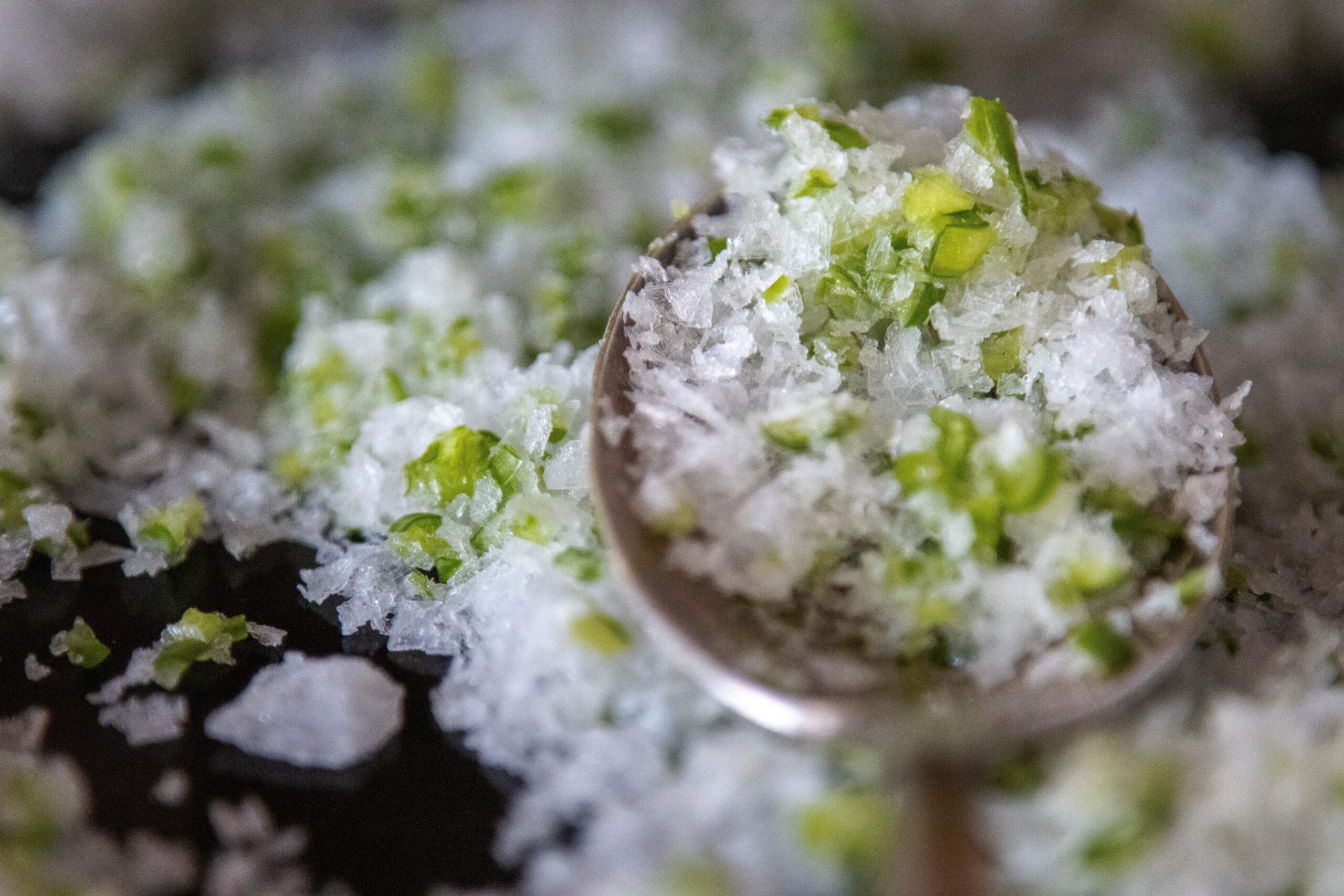 Greens & Citrus Finishing Salt — A Bright, Herbal Sprinkle for Any Meal